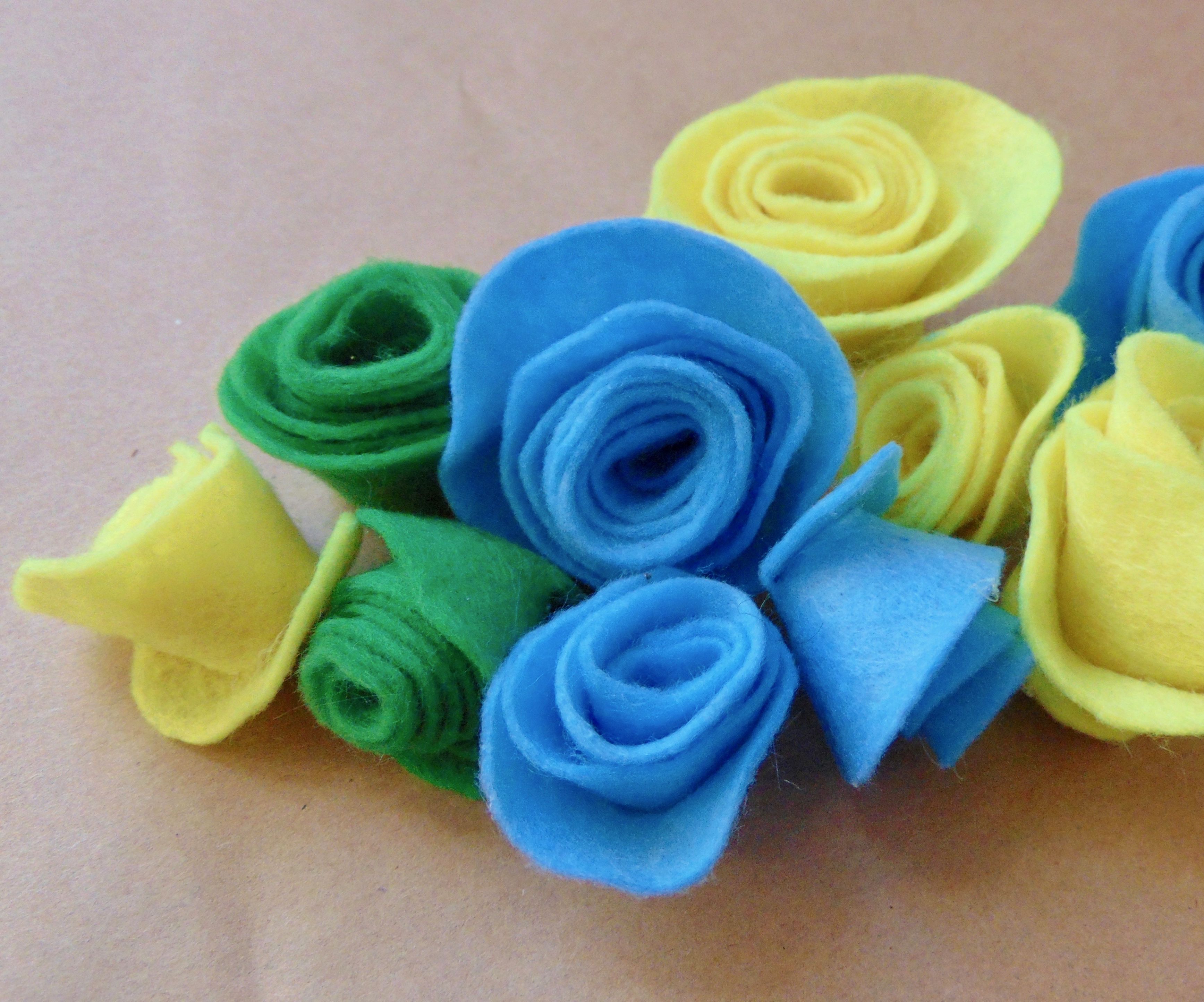 Felt Flowers