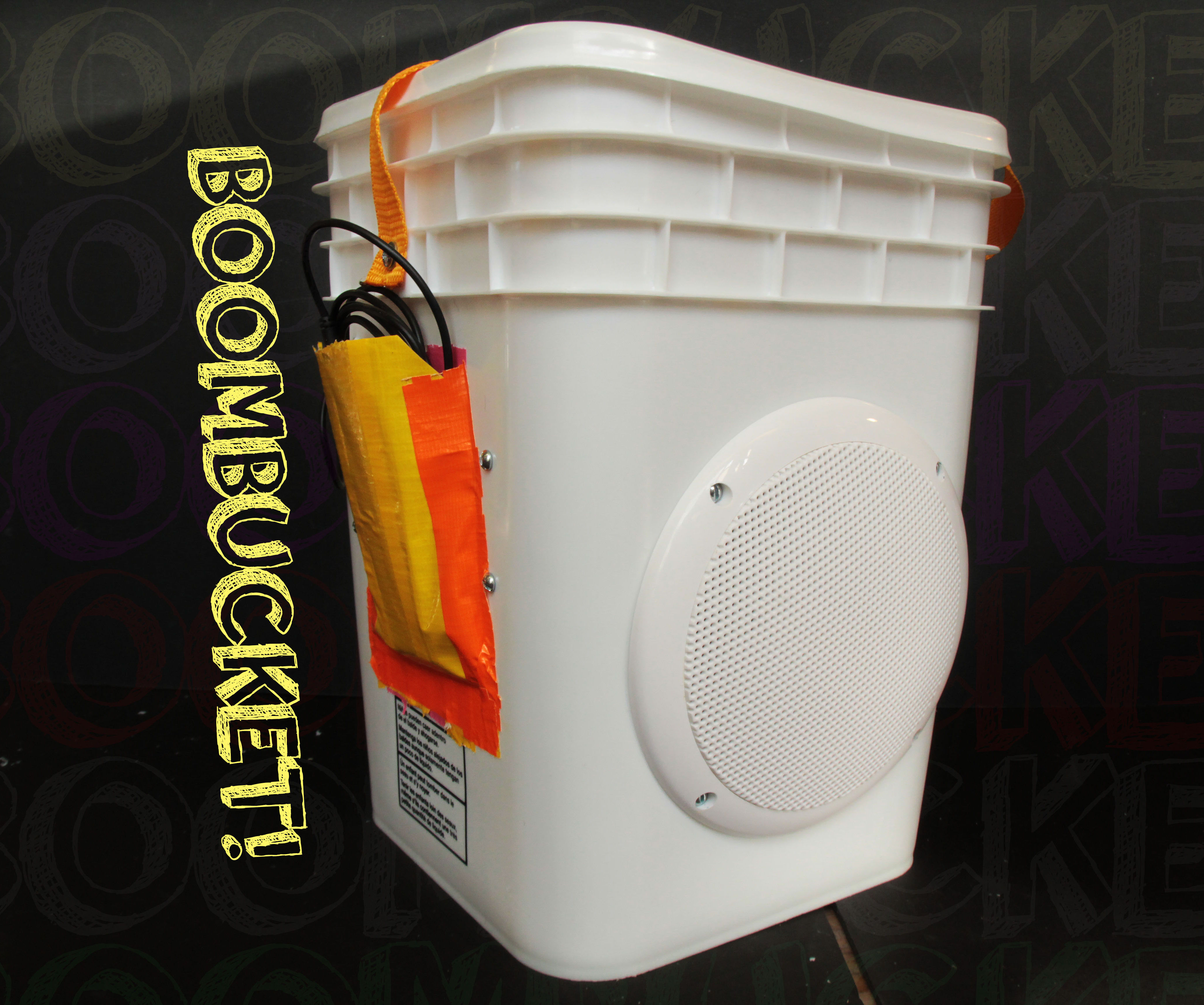 BoomBucket: the Boombox Bucket! 