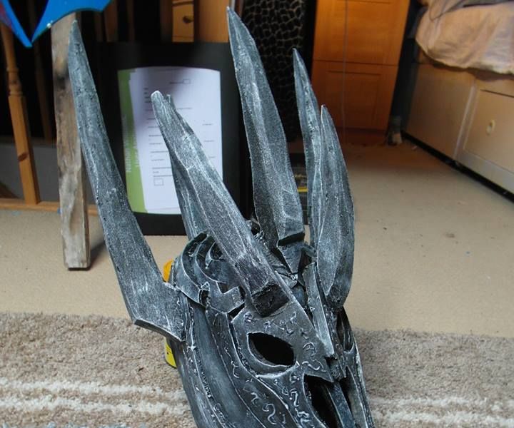 Sauron Cosplay Helmet Tutorial