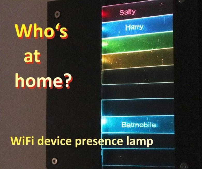 ESP32: Who's at Home?