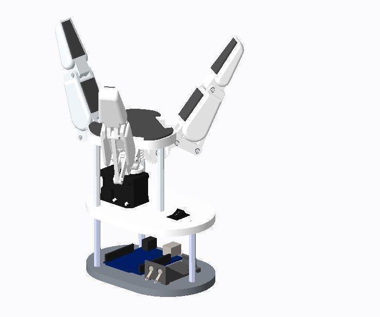 Robotic Three Finger Gripper