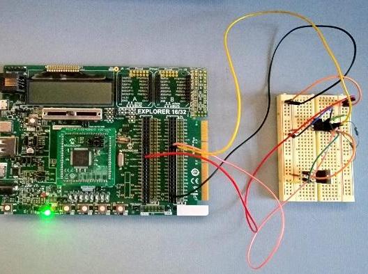 I2C Bus Using a PIC24F1024GB610 and Explorer 16/32 Development Kit