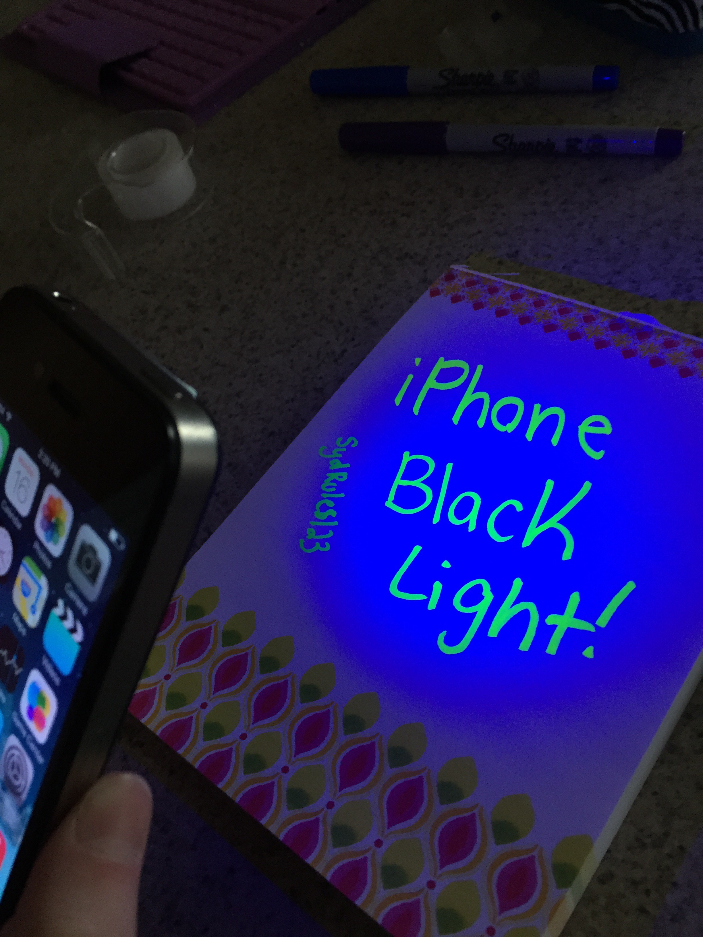 iPhone Black Light