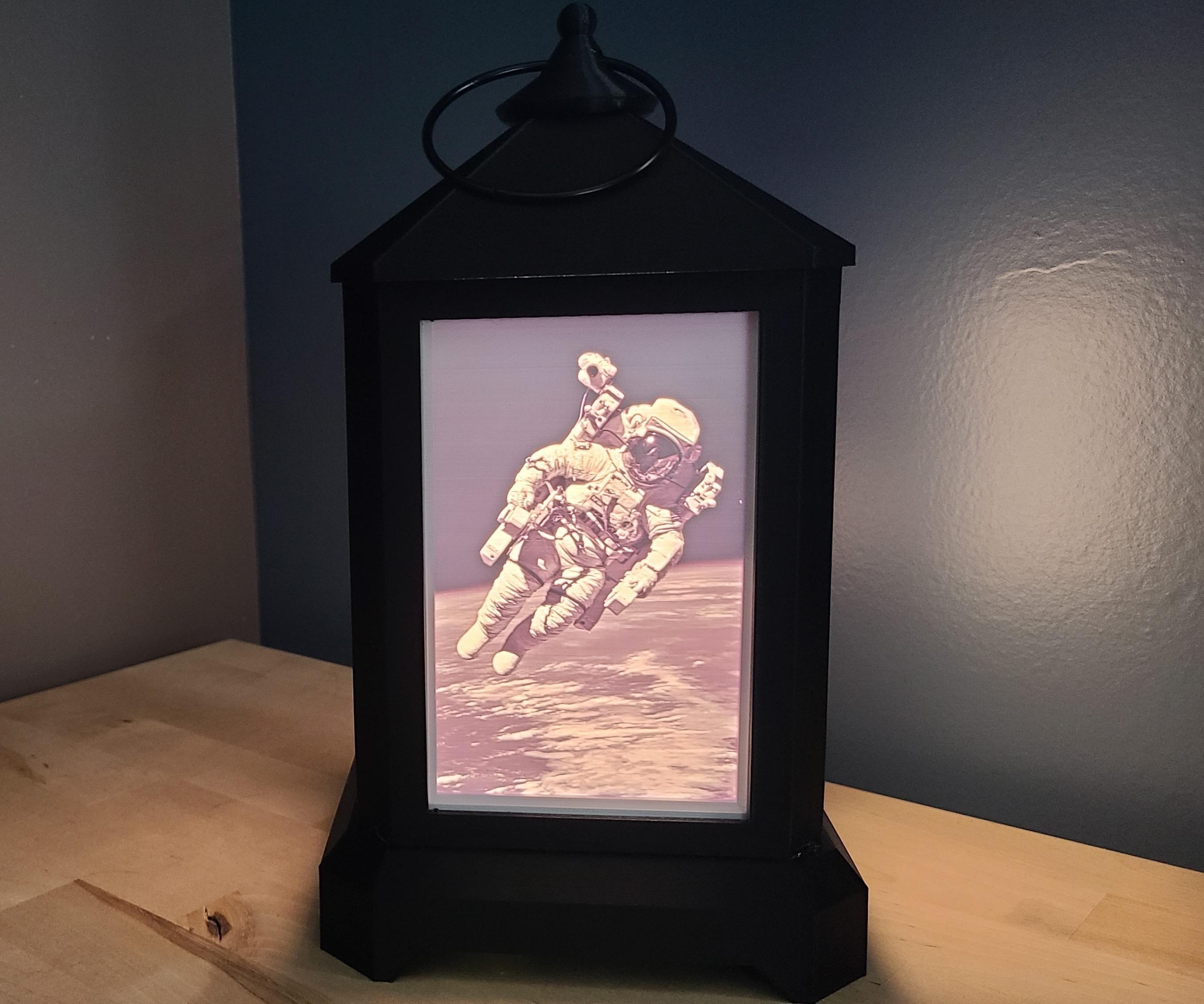 3D Printed Lithophane Lantern