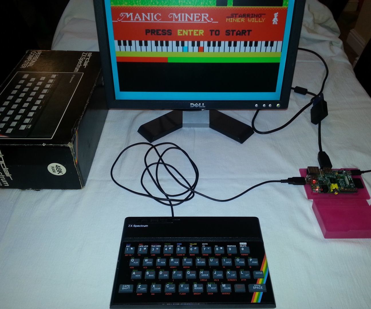 ZX Spectrum Wired USB Keyboard Part 1