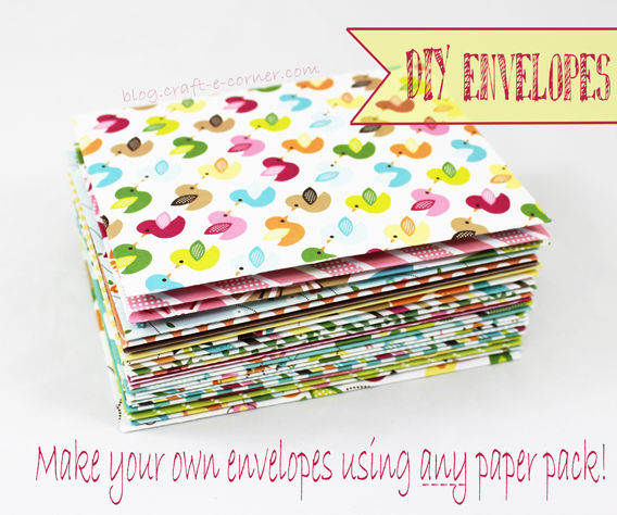 How to make envelopes from any stack of paper
