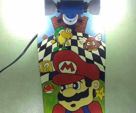 Super Mario Skateboard Light