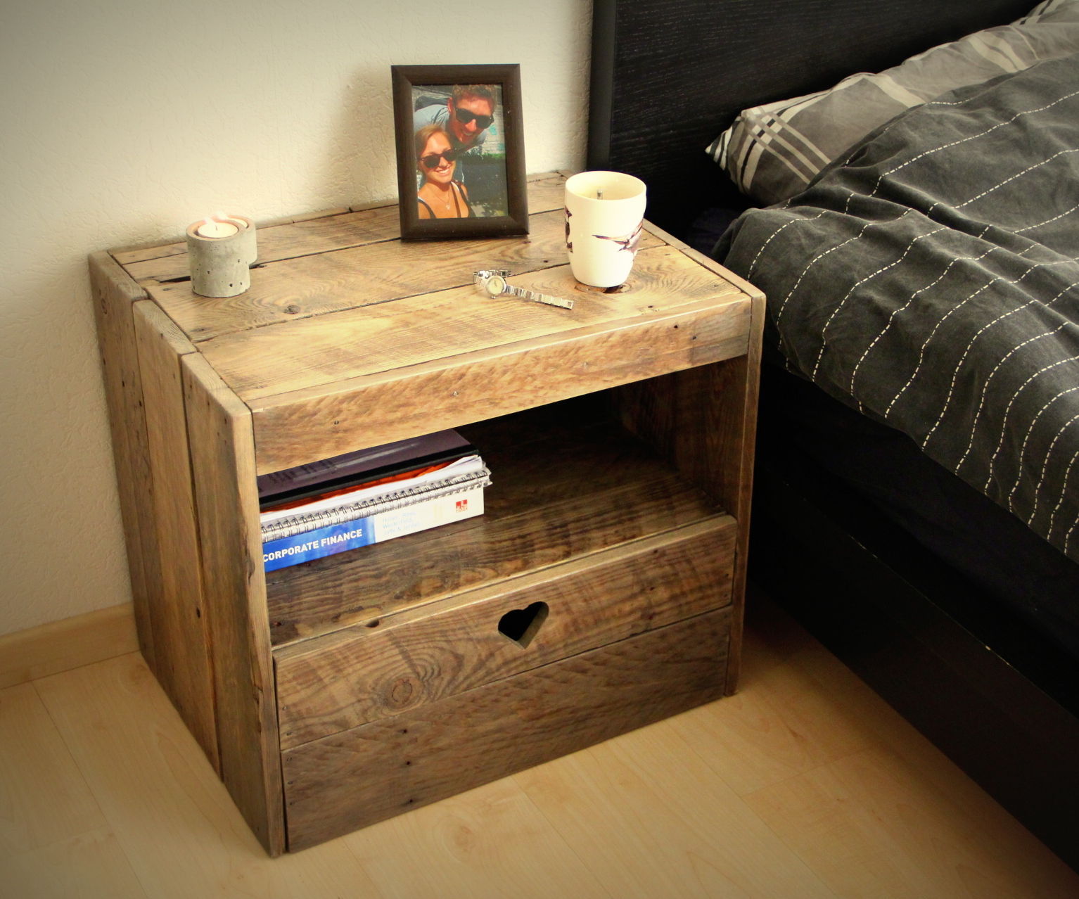 Pallet Nightstand