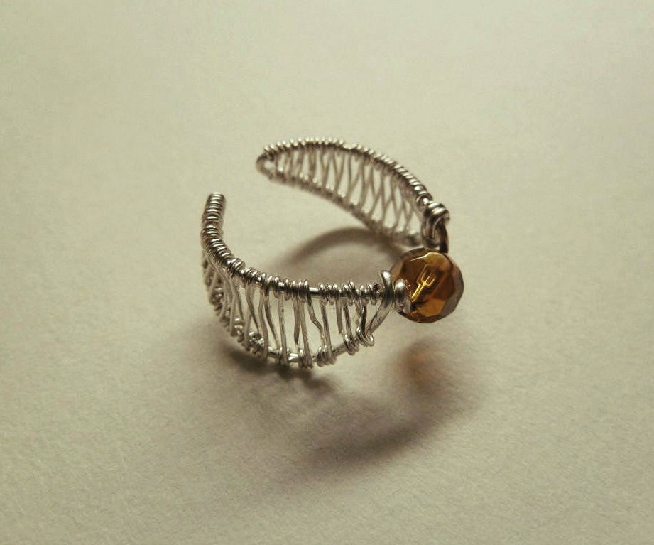 Golden Snitch Ring 