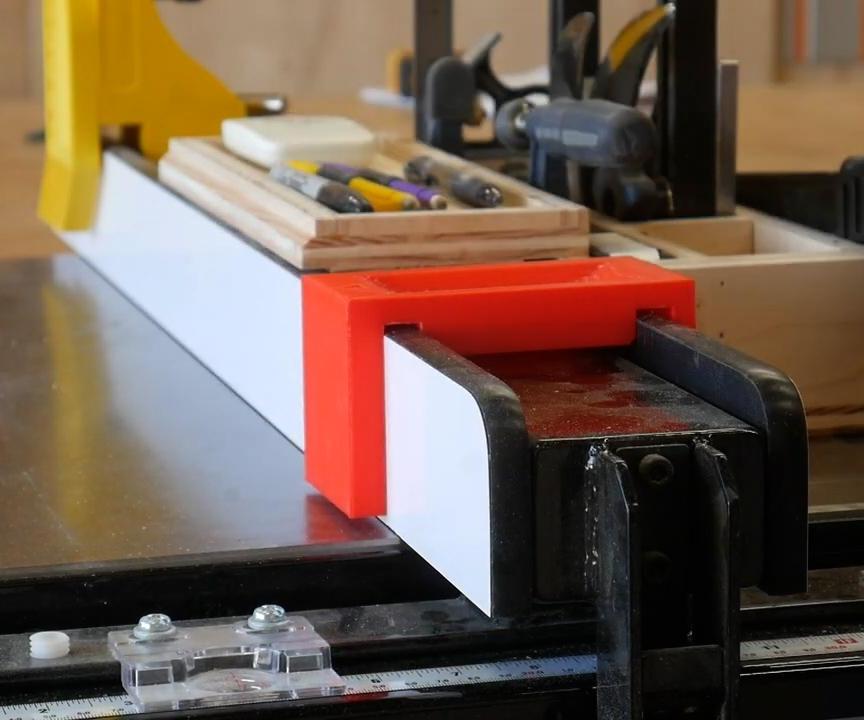 3D Printed Table Saw Stop Block