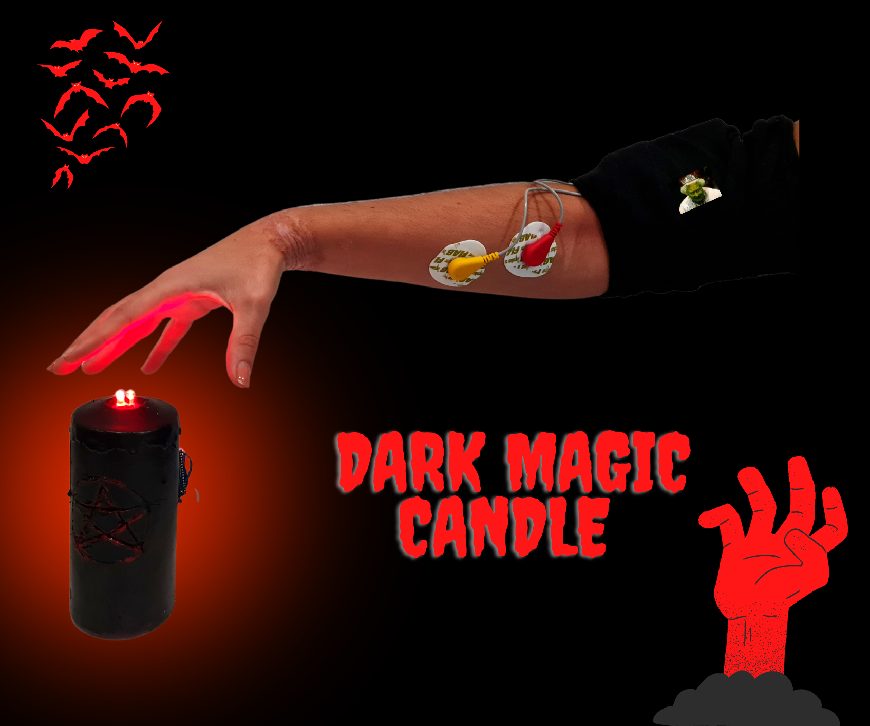 Wireless Dark Magic Candle