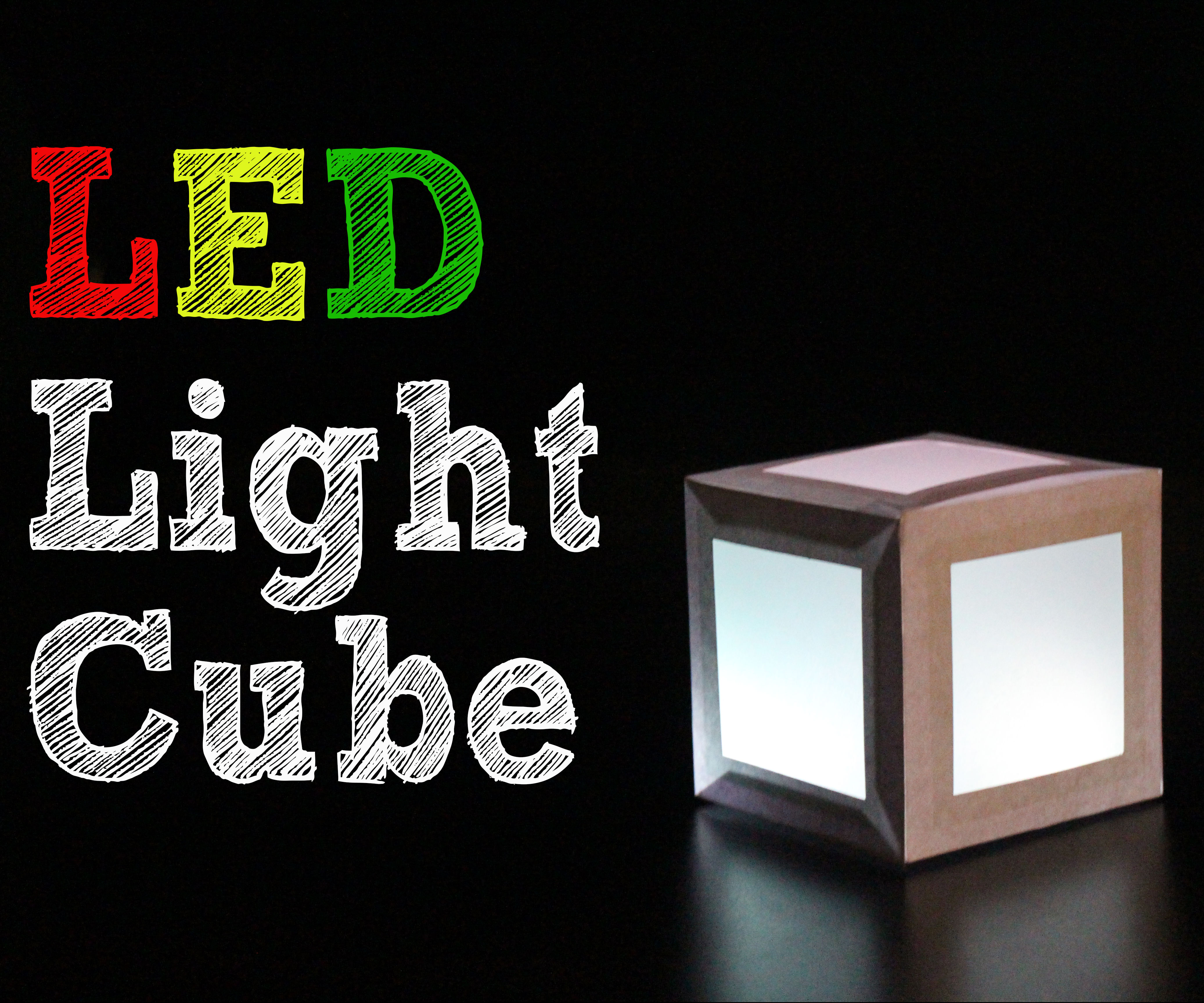 LED Light Cube