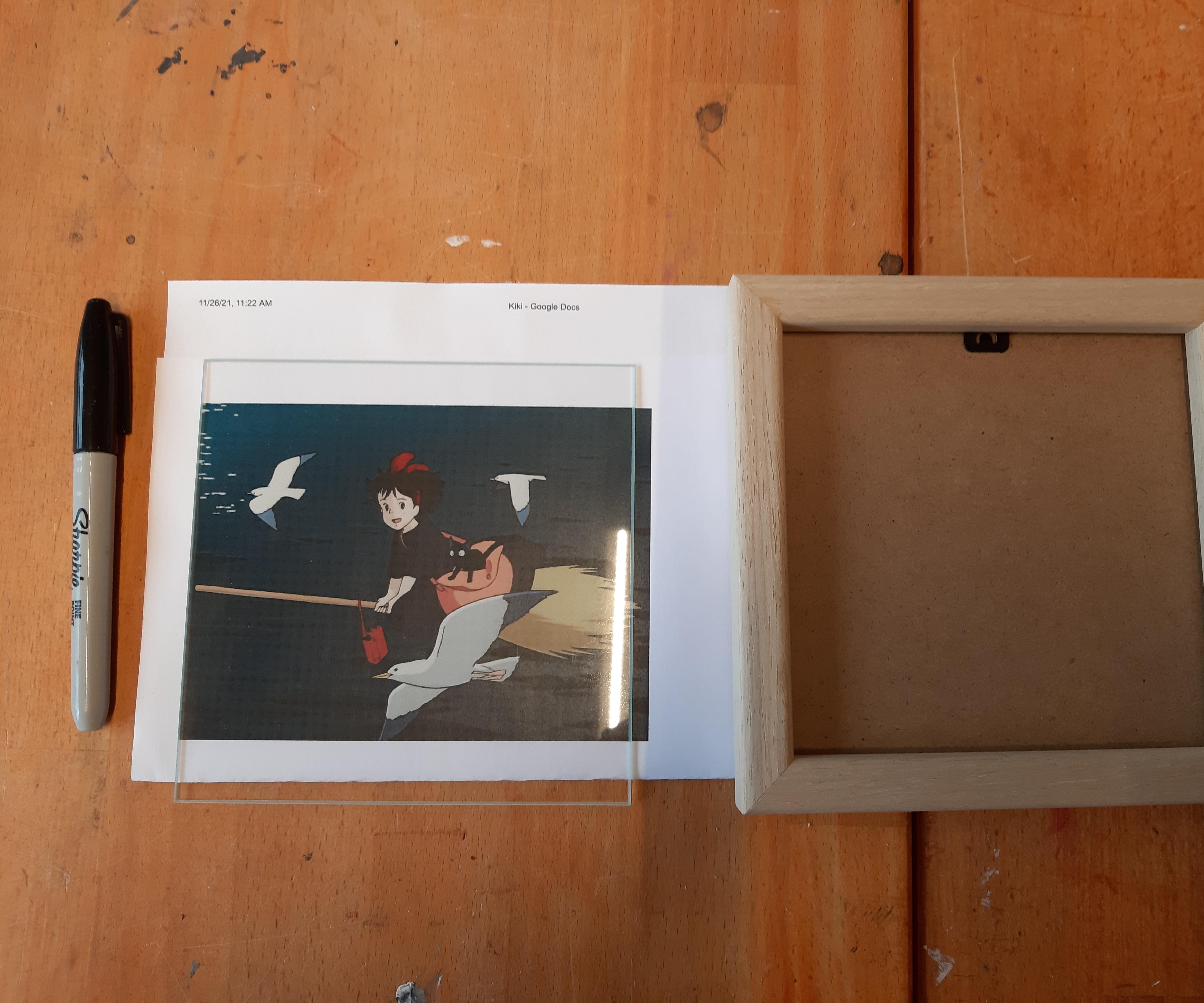 How To: Reverse Glass Painting