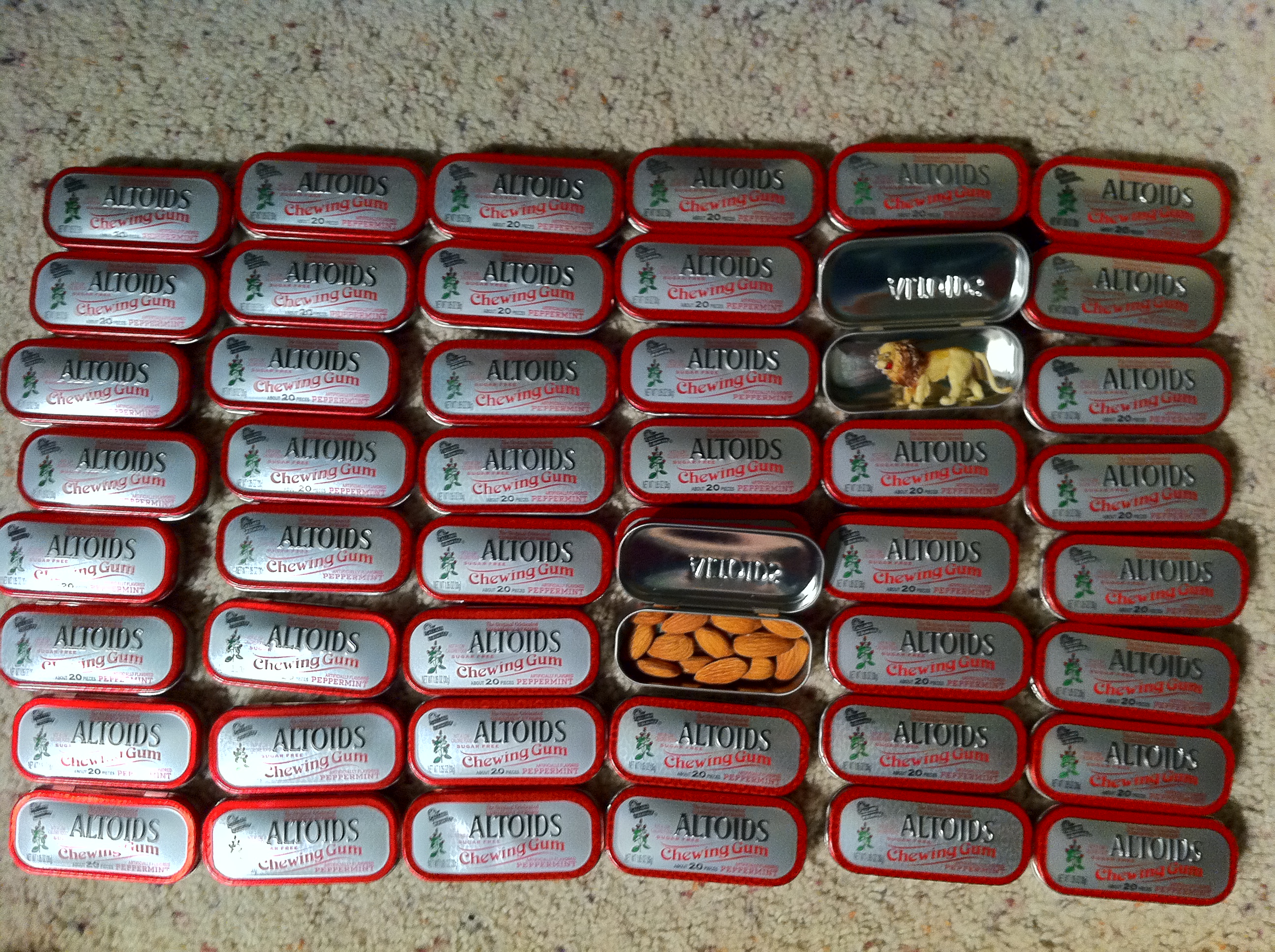 Altoid Tin Memory Game