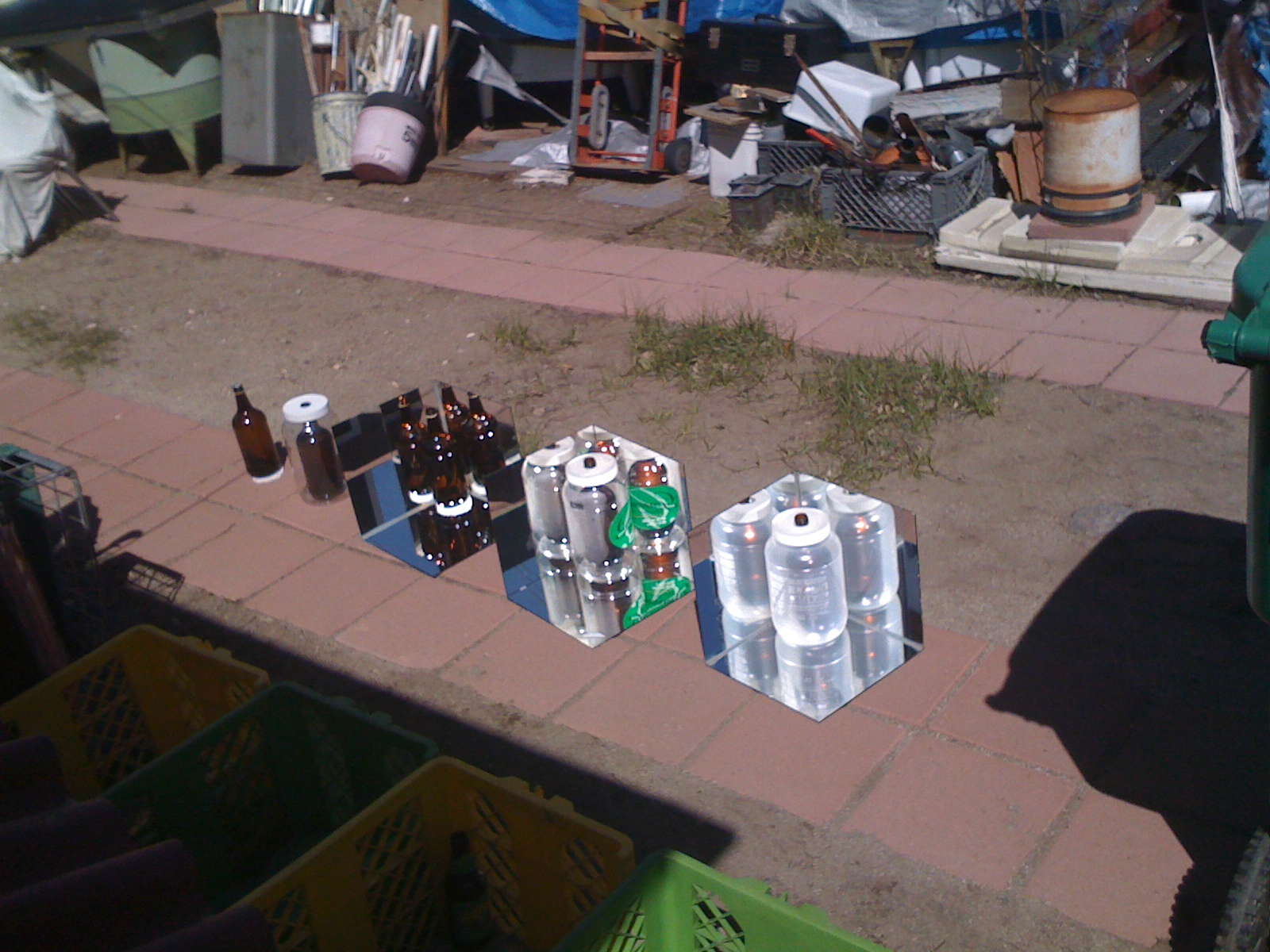 Disinfecting water with the Ft2 solar cooker