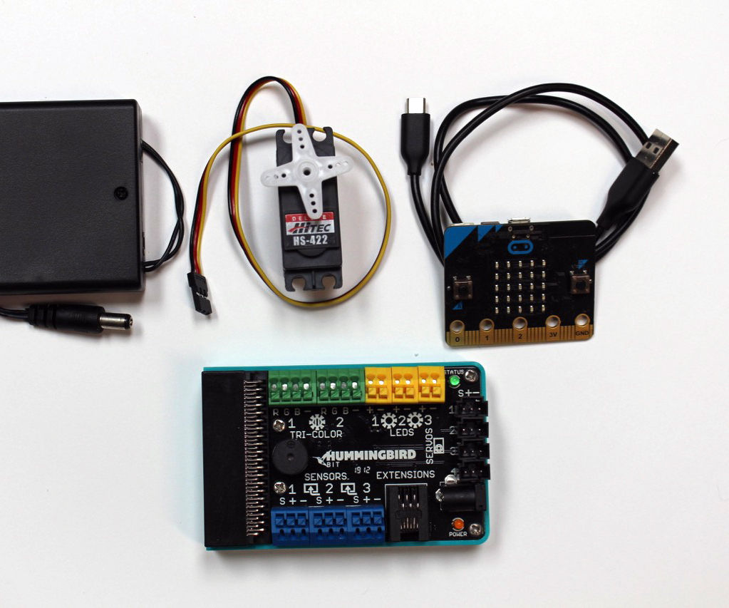 Micro:bit With Hummingbird