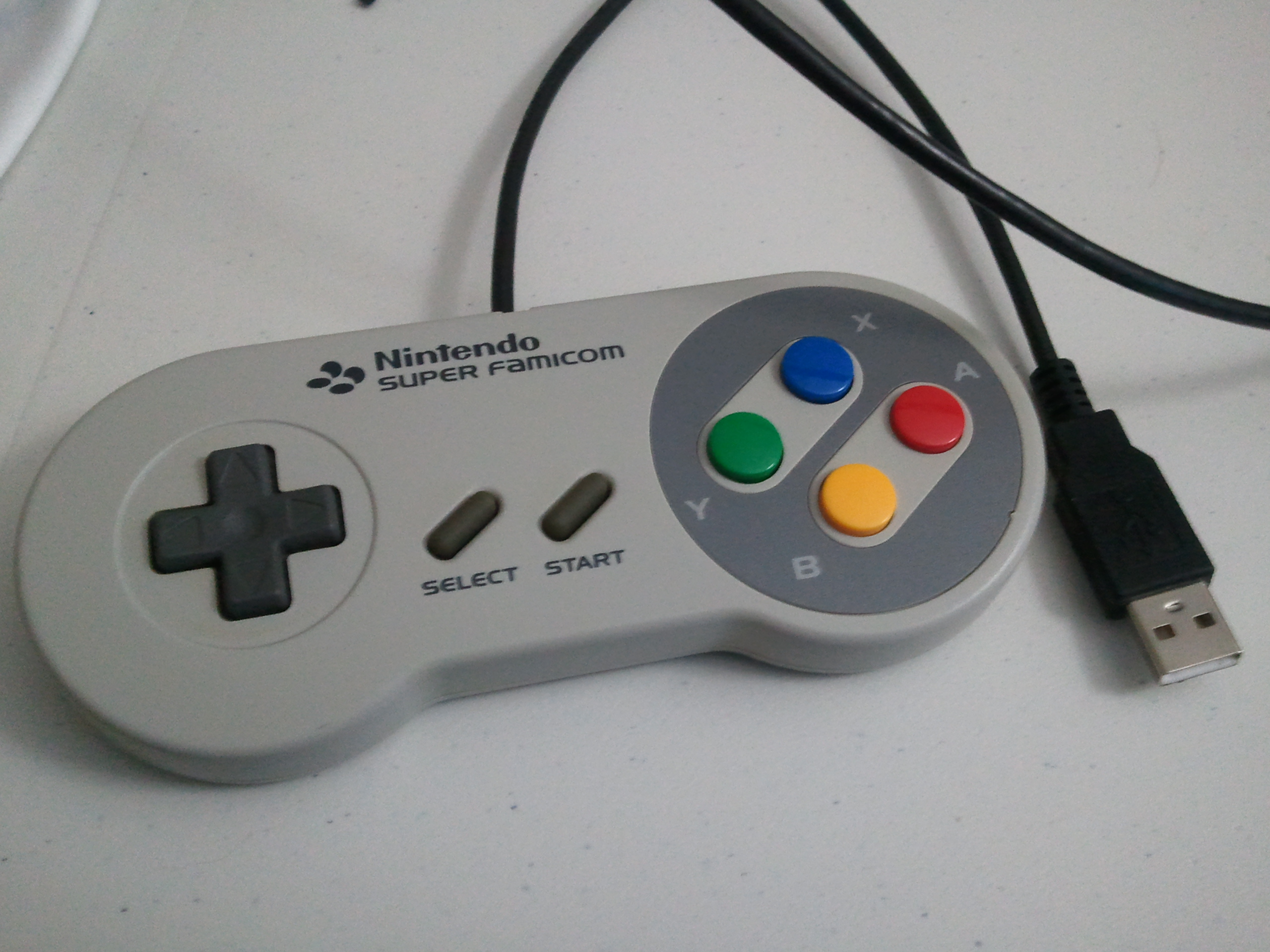 SNES + Teensy = USB/PS3 Gamepad