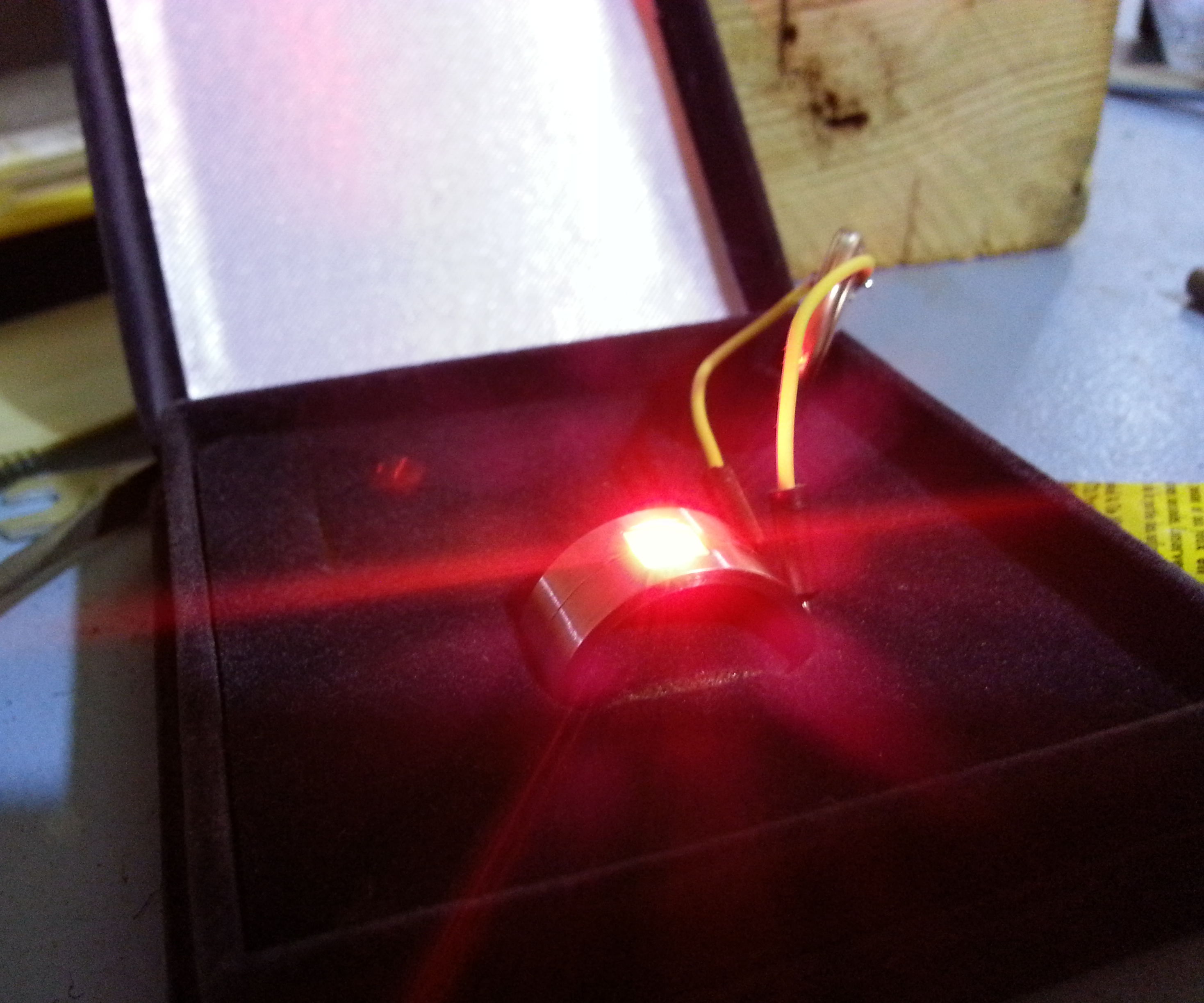 LED Engagement Ring