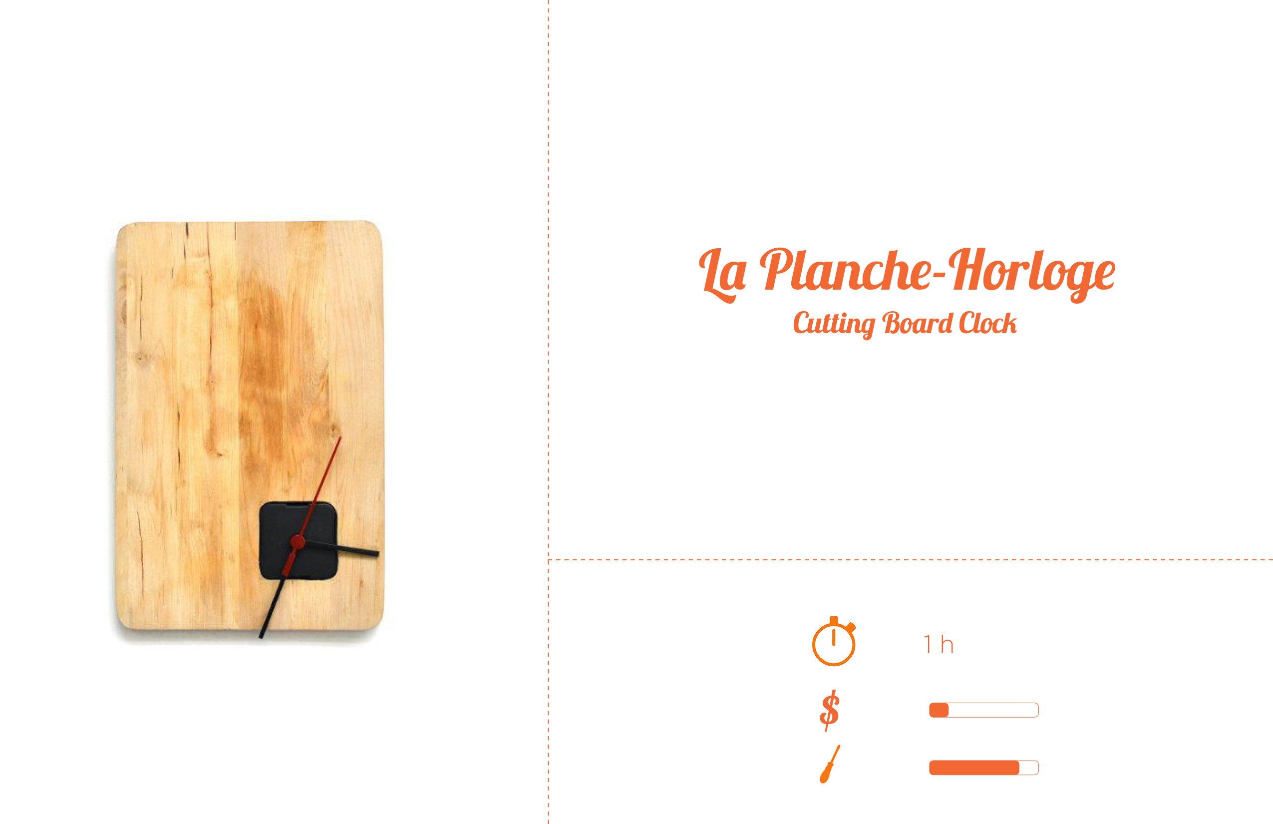 Horloge / Planche a Decouper