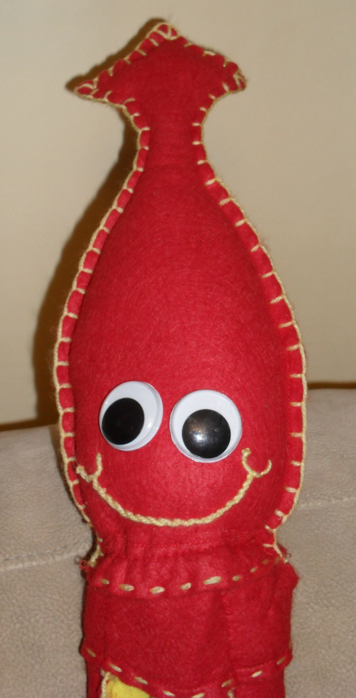 How to make: Norbert the Cuddly Squid