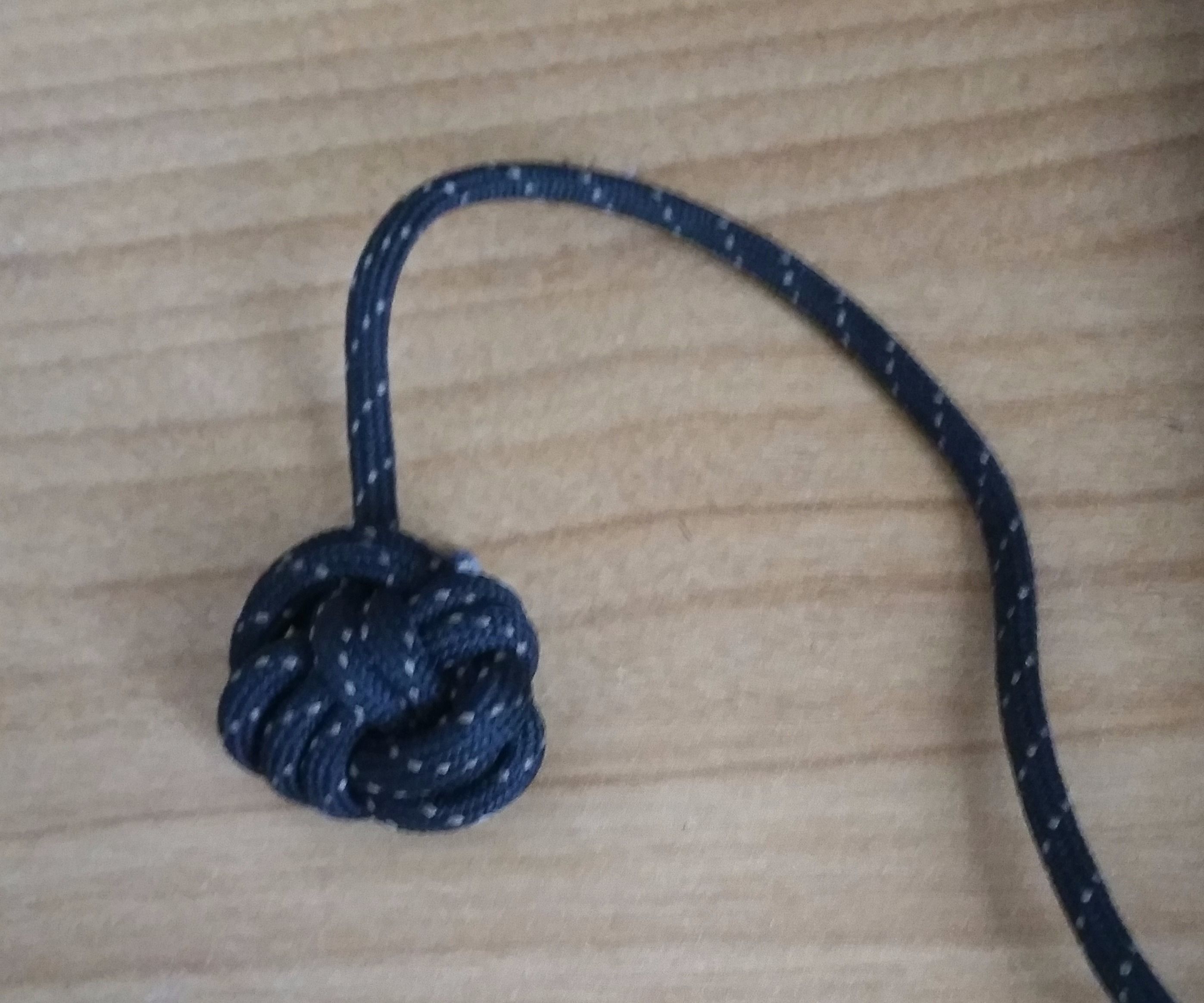 How to create a Monkey's Fist knot
