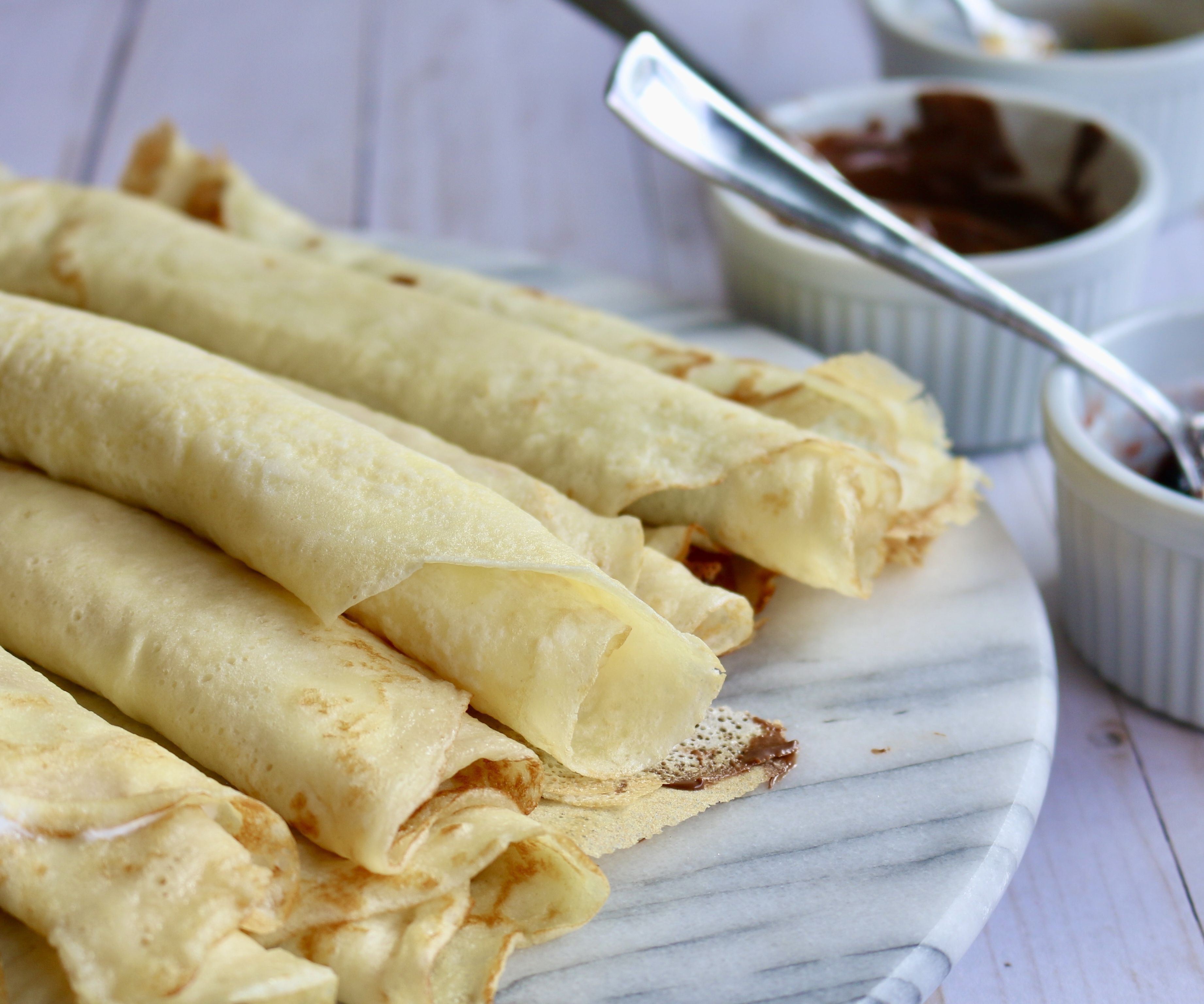 How to Make Crepes| Romanian Style Crepes | CLĂTITE