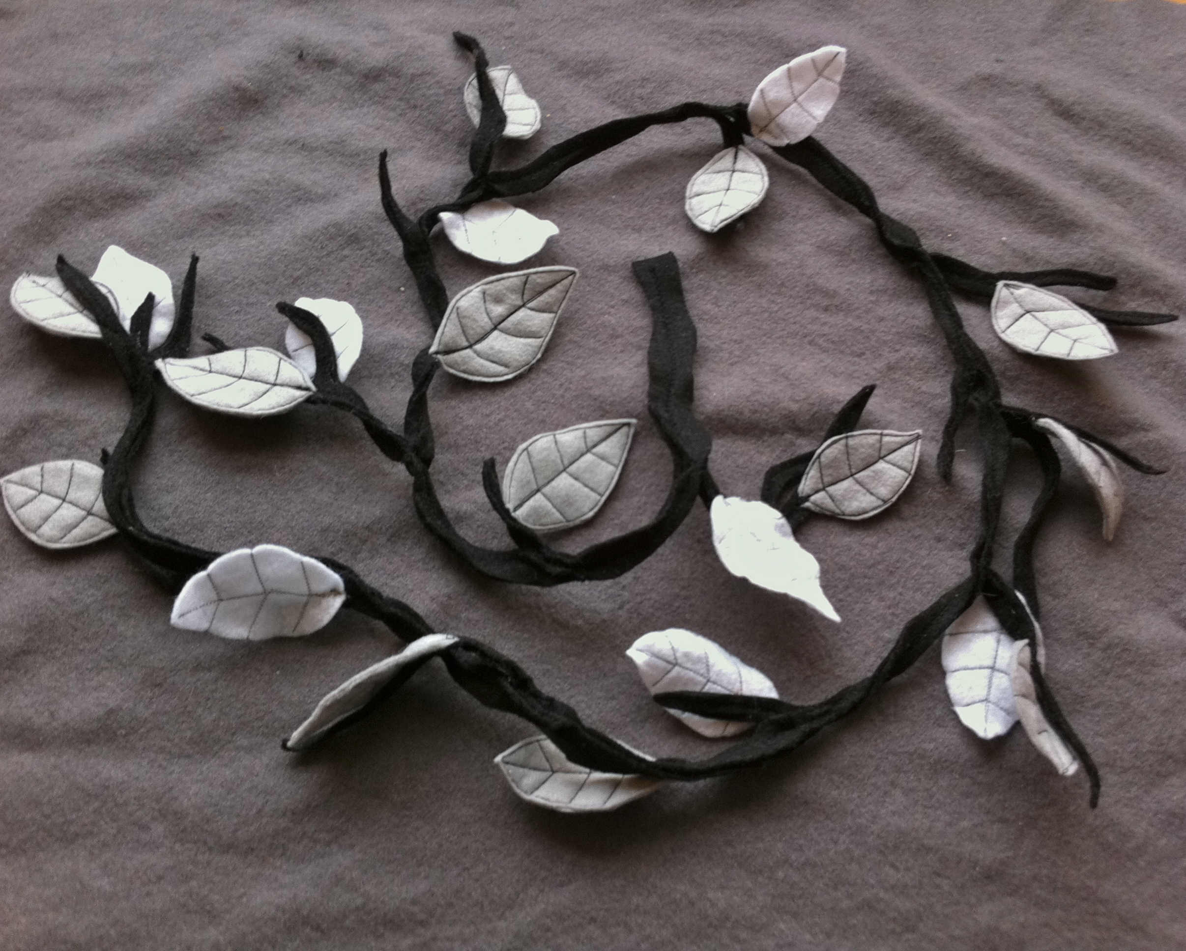 Felt Branch Garland