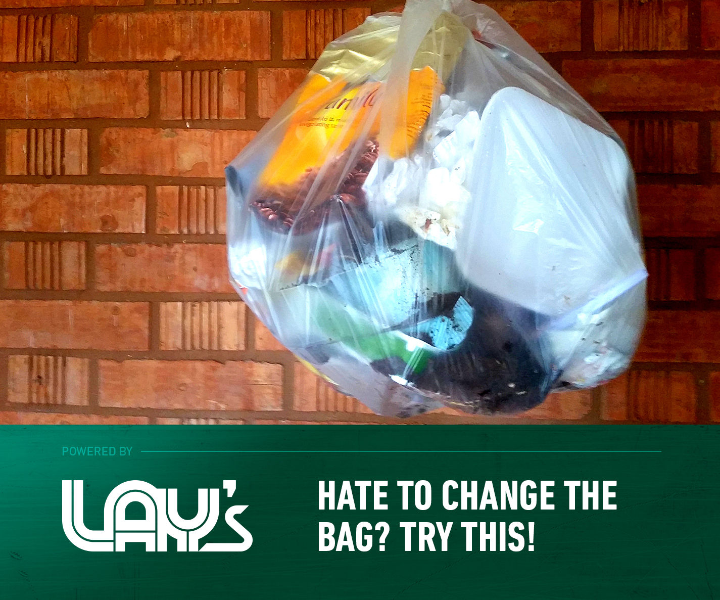 Trash Bag Changing Hack