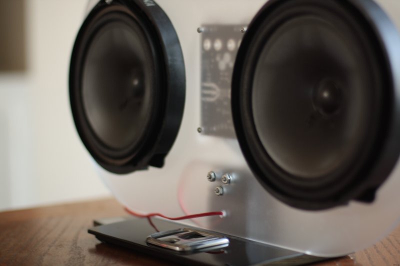 Acrylic Boombox