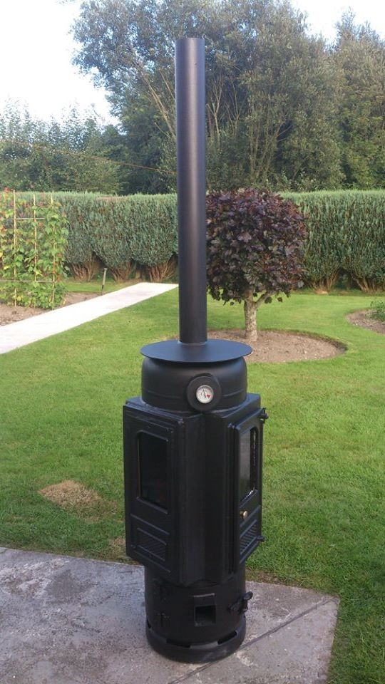 Gas Bottle Log Burner