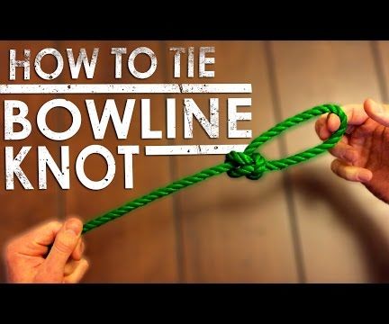 How to Tie a Bowline Knot (Around Something)