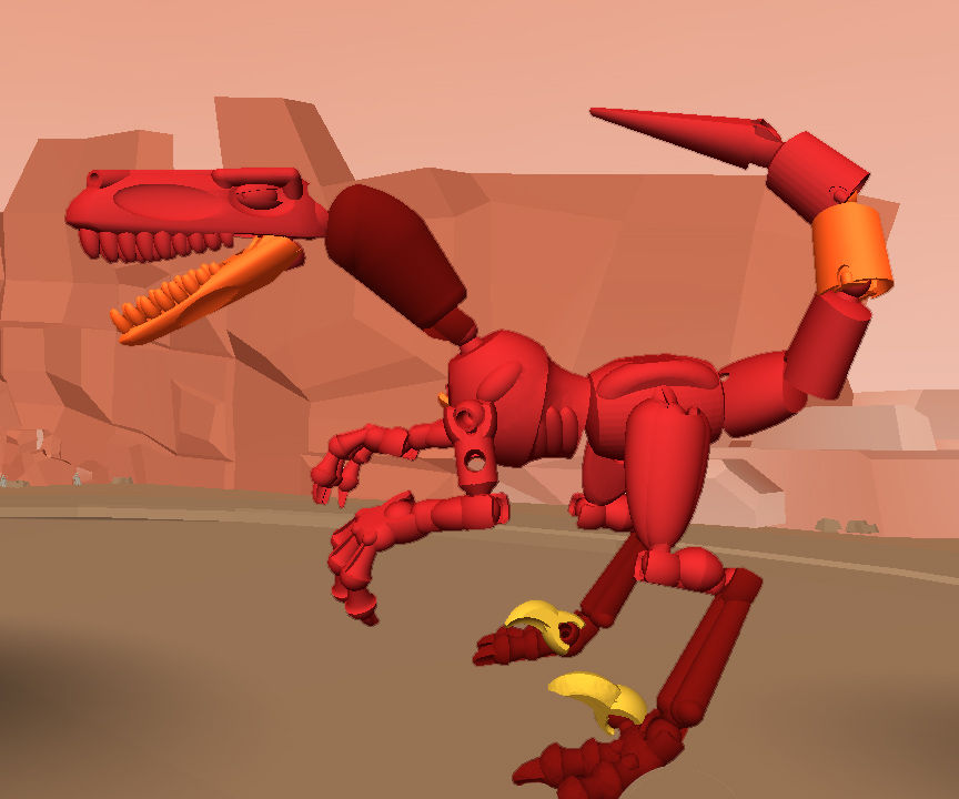 Rig and Animate A Rigid Body Creature 