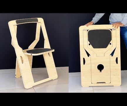 How to Make a Secret Foldable Chair at Home