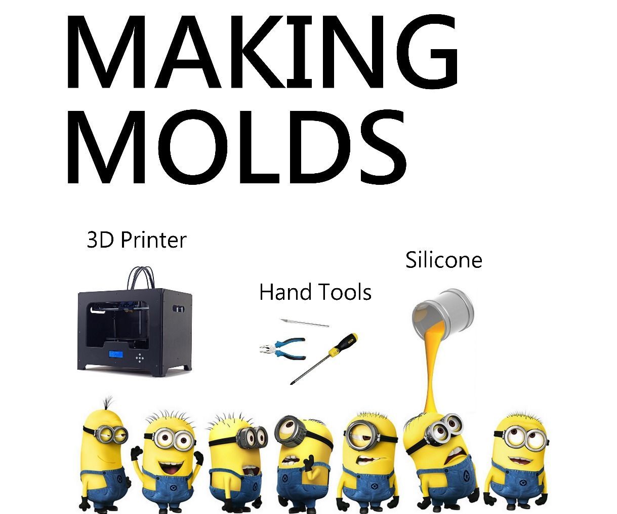 3D Printed Molds Casting Tutorial: Complex Shapes