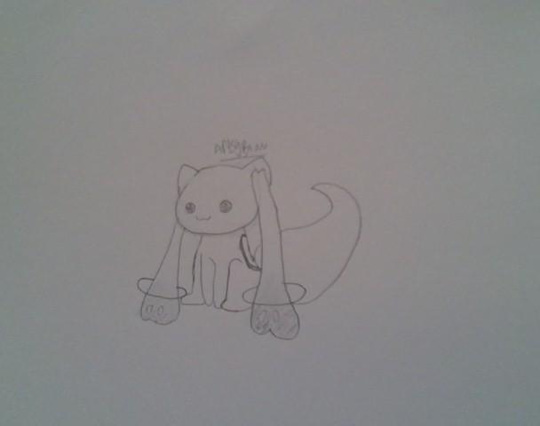 How to Draw Kyubey From Puella Magi Madoka Magica