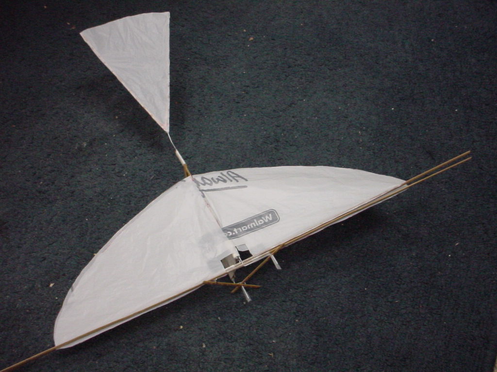 The Flying Scrooge: Ornithopter of Household Items