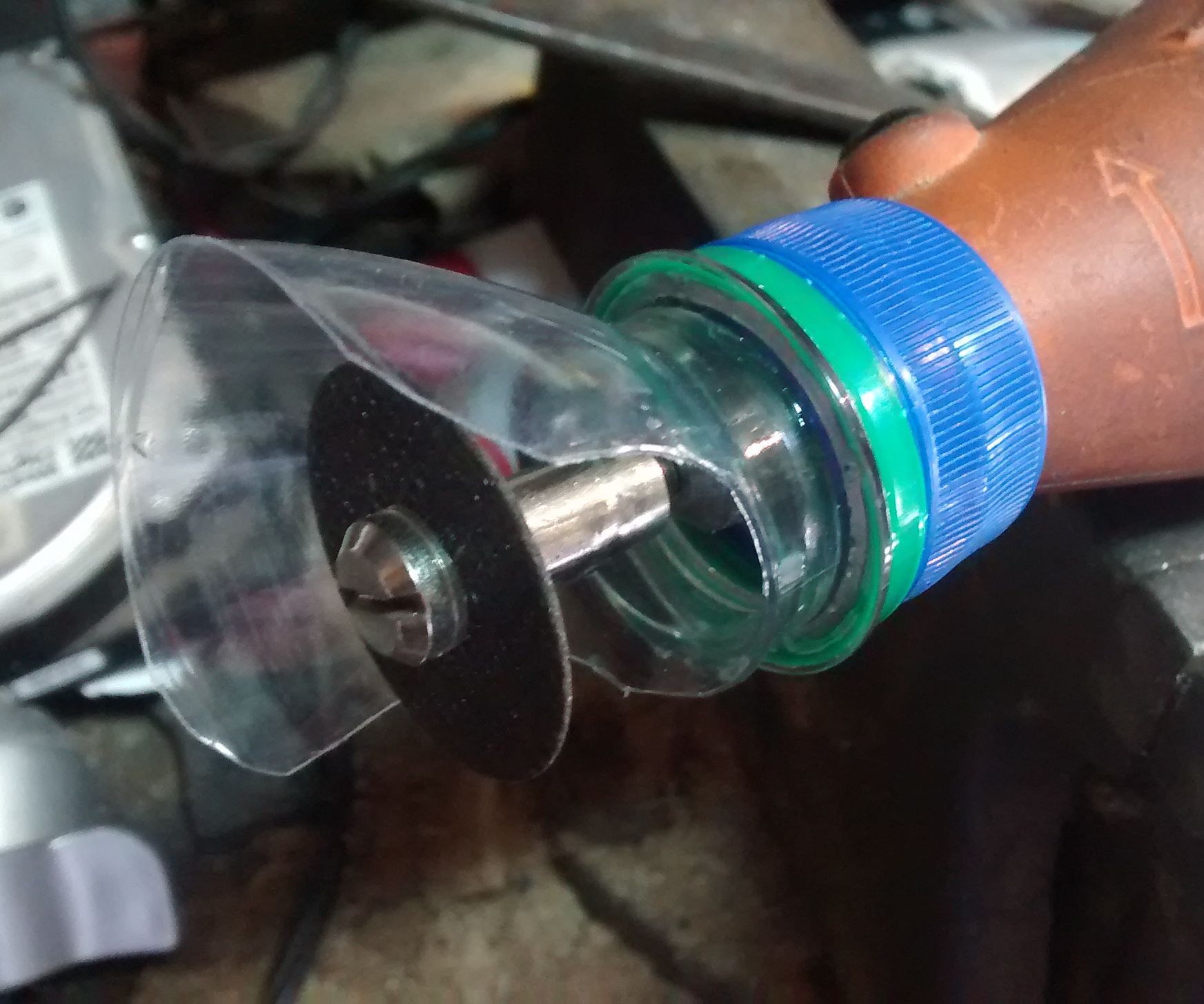 Improvised Safety Guard for Rotary Tool