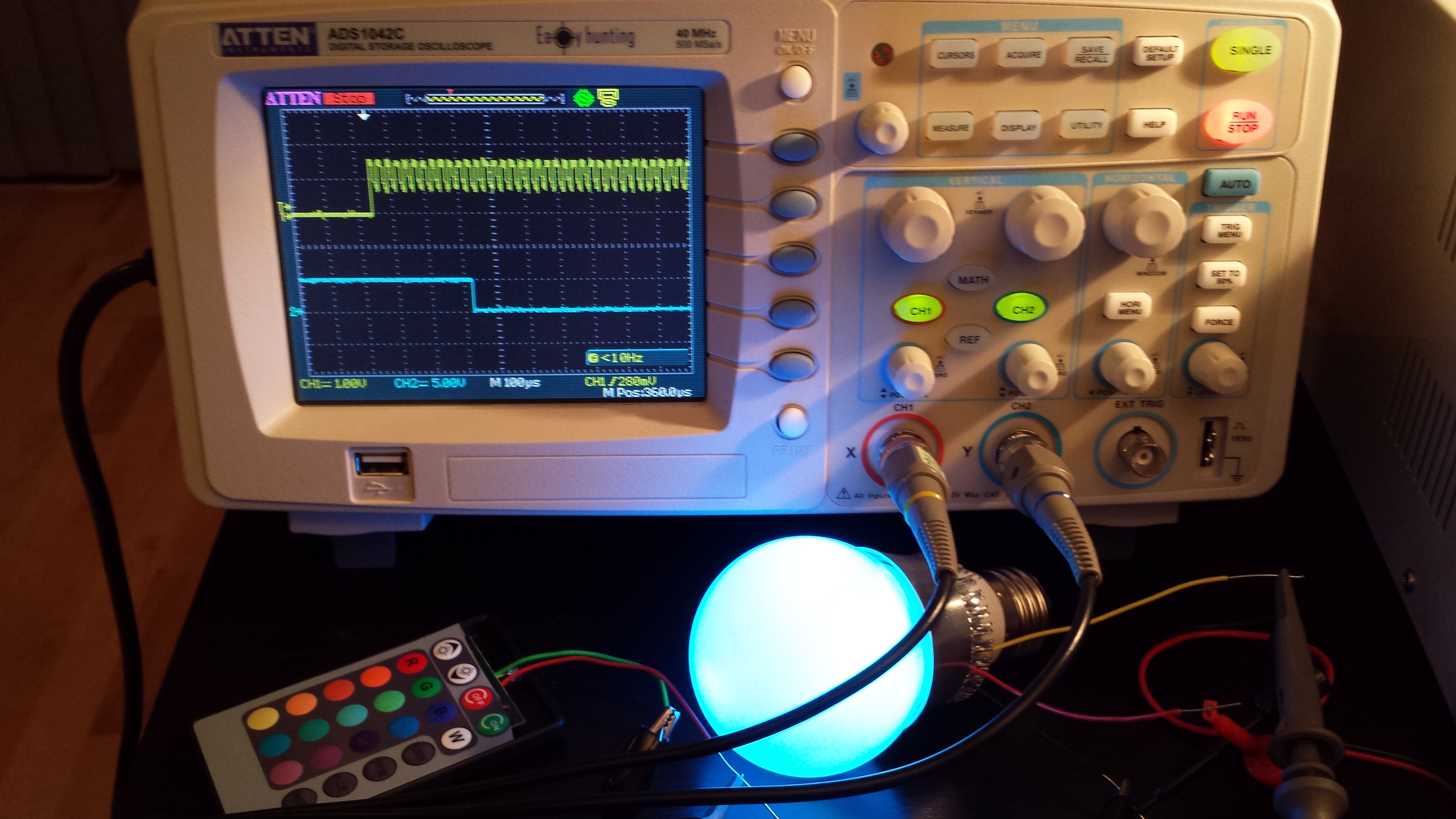 Reverse Engineering: RGB LED Bulb with IR remote