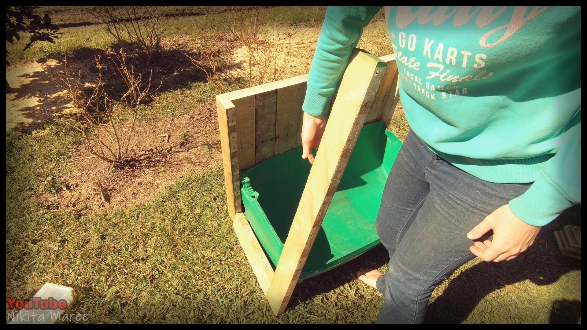 How to build a Livestock feeder DIY building animal trough Step by step instructions farm build with pallet wood (17).jpg