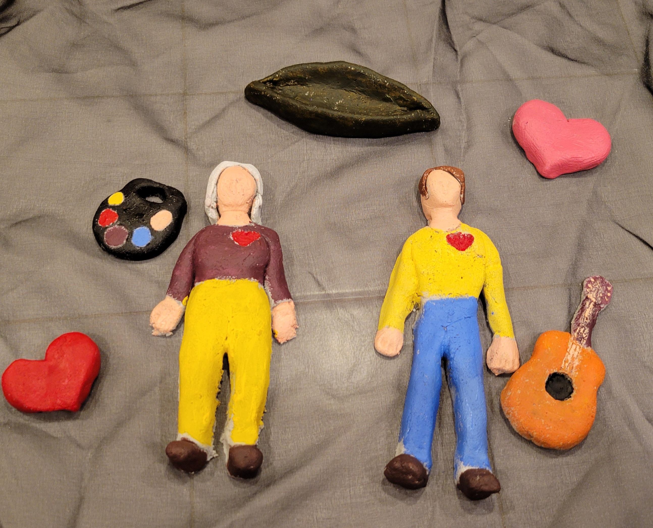 Samhain Salt Dough Figurines