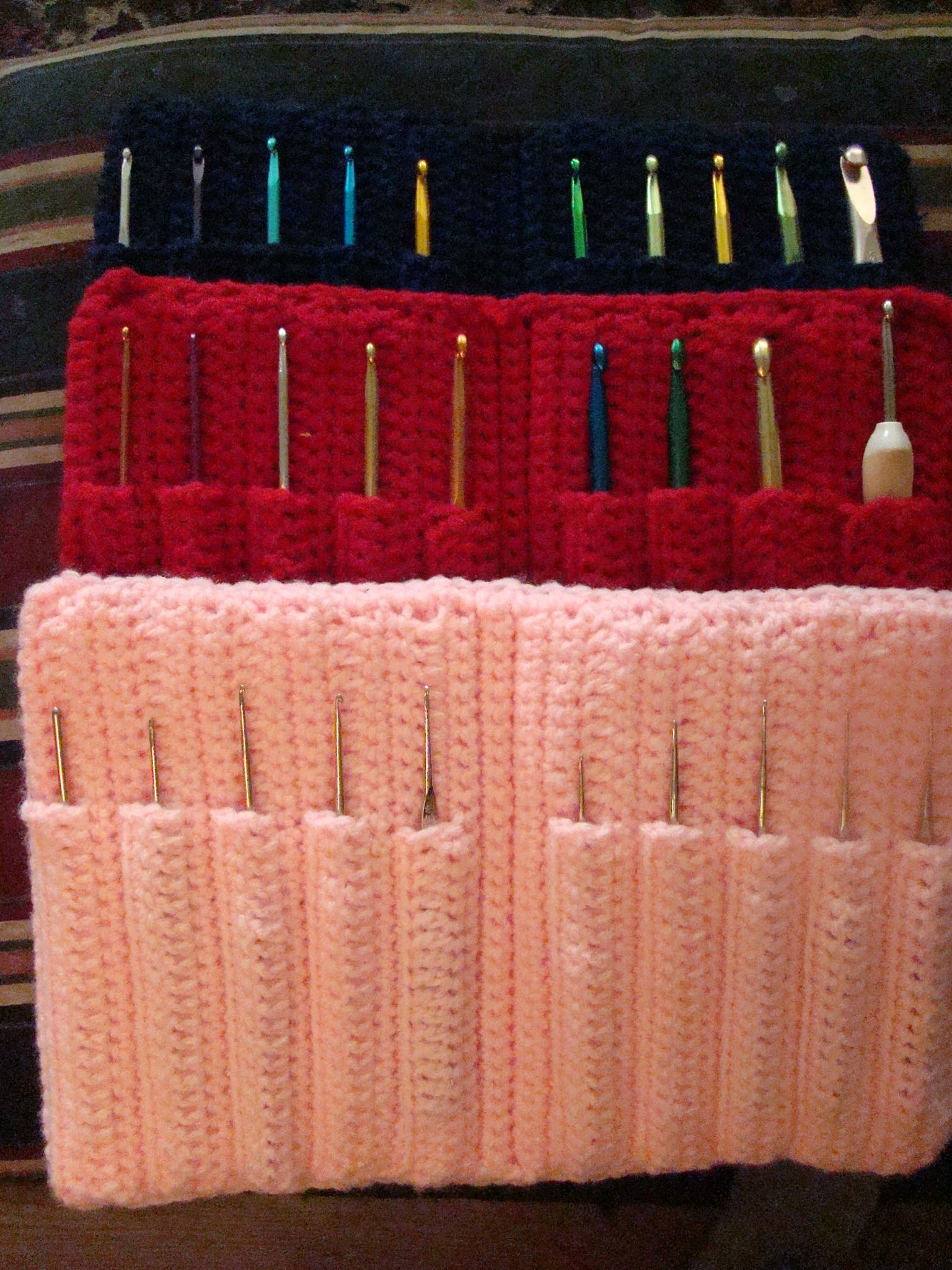 Crocheted, Crochet Hook Storage Case