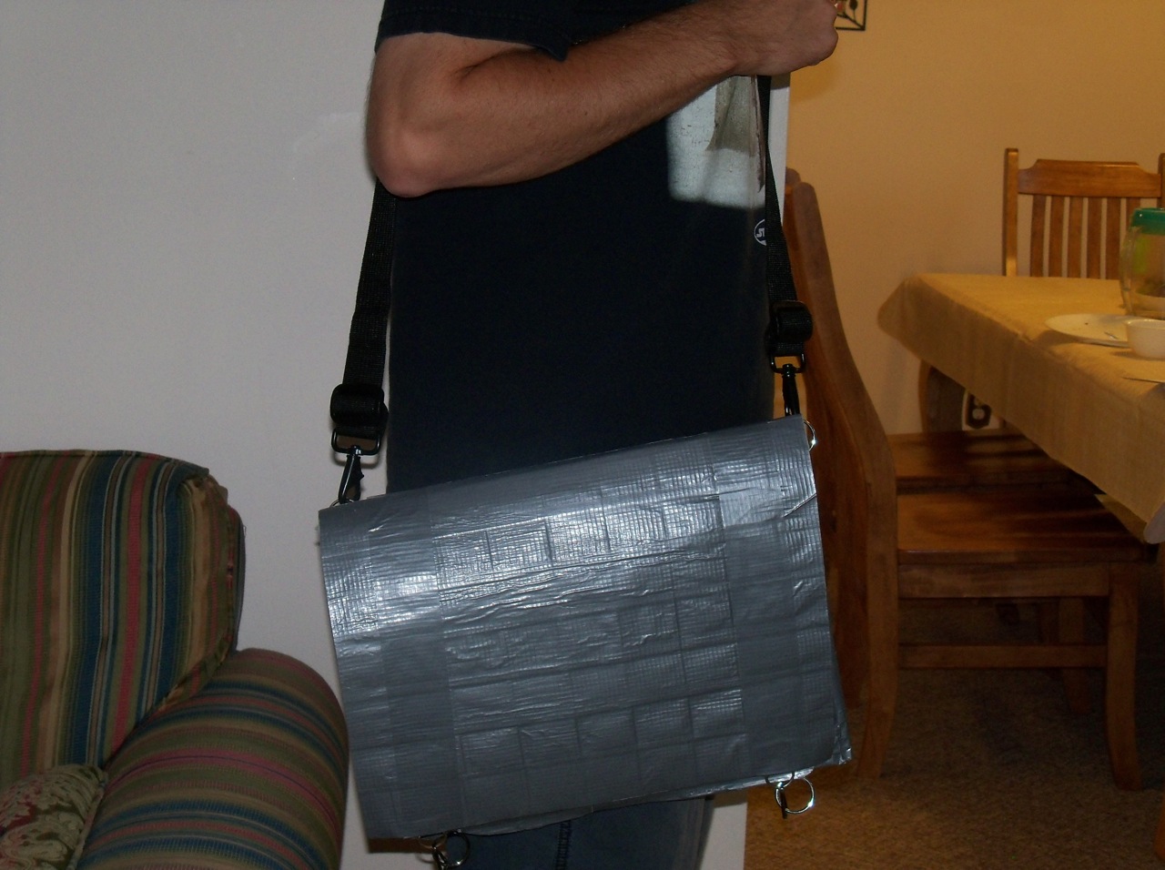 Modular Messenger Bag From Office Supplies