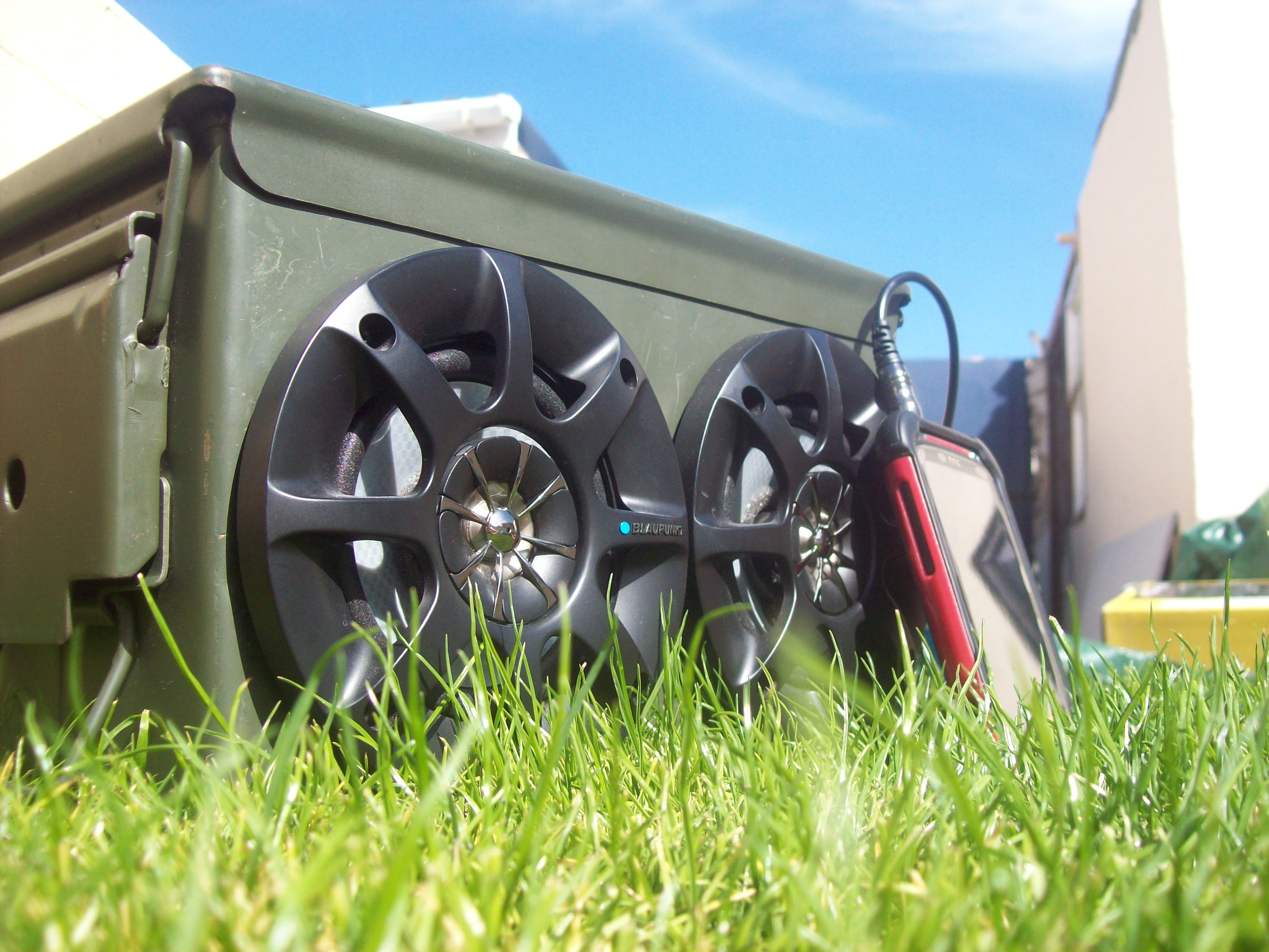 Ammo box speakers