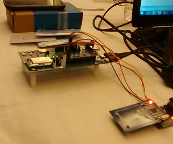 RFID Based Smart Authentication System [Intel IoT]