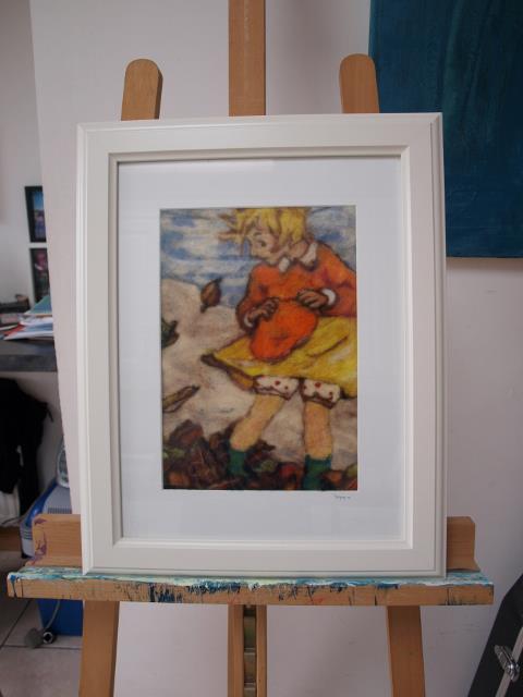 Needle Felt a Painting
