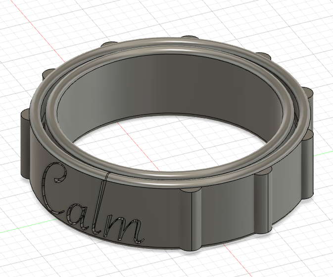 Fidget Spinner Ring