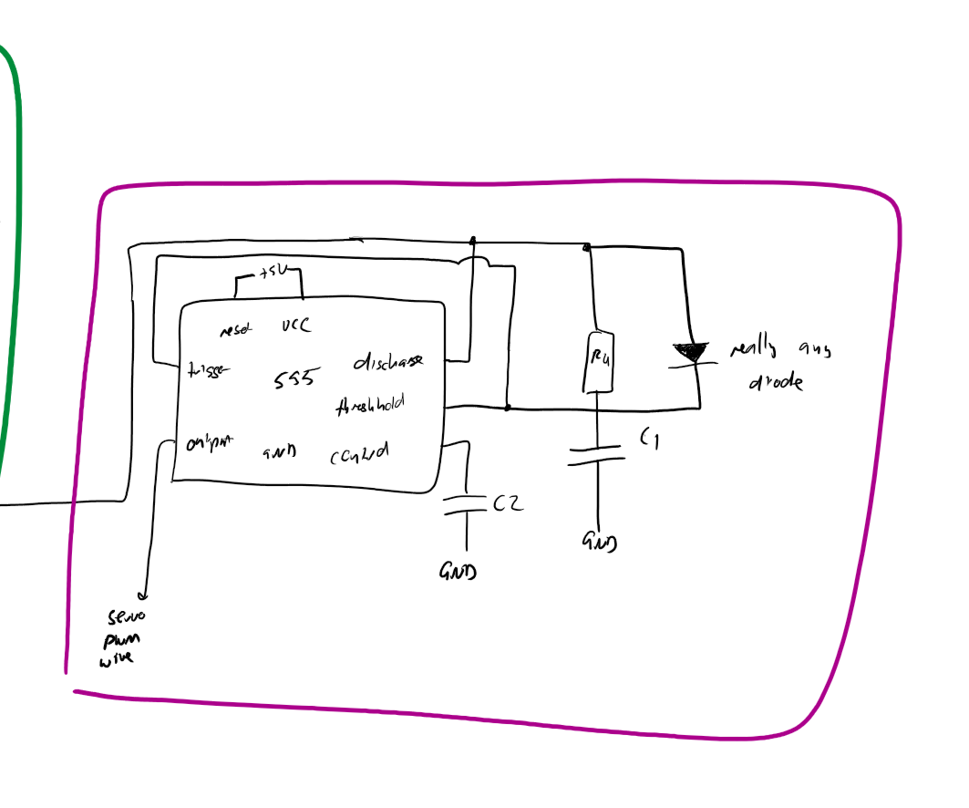 Binary Input to Servo Input (555 Timer)