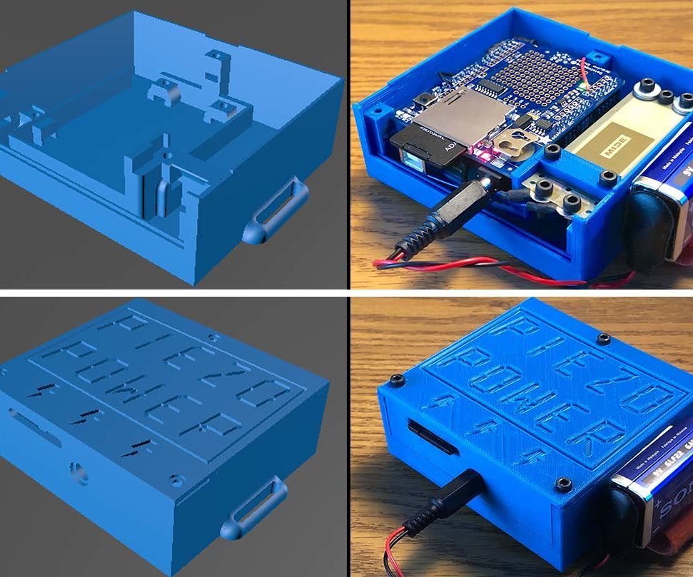 Piezo Power: Wearable Energy Harvester