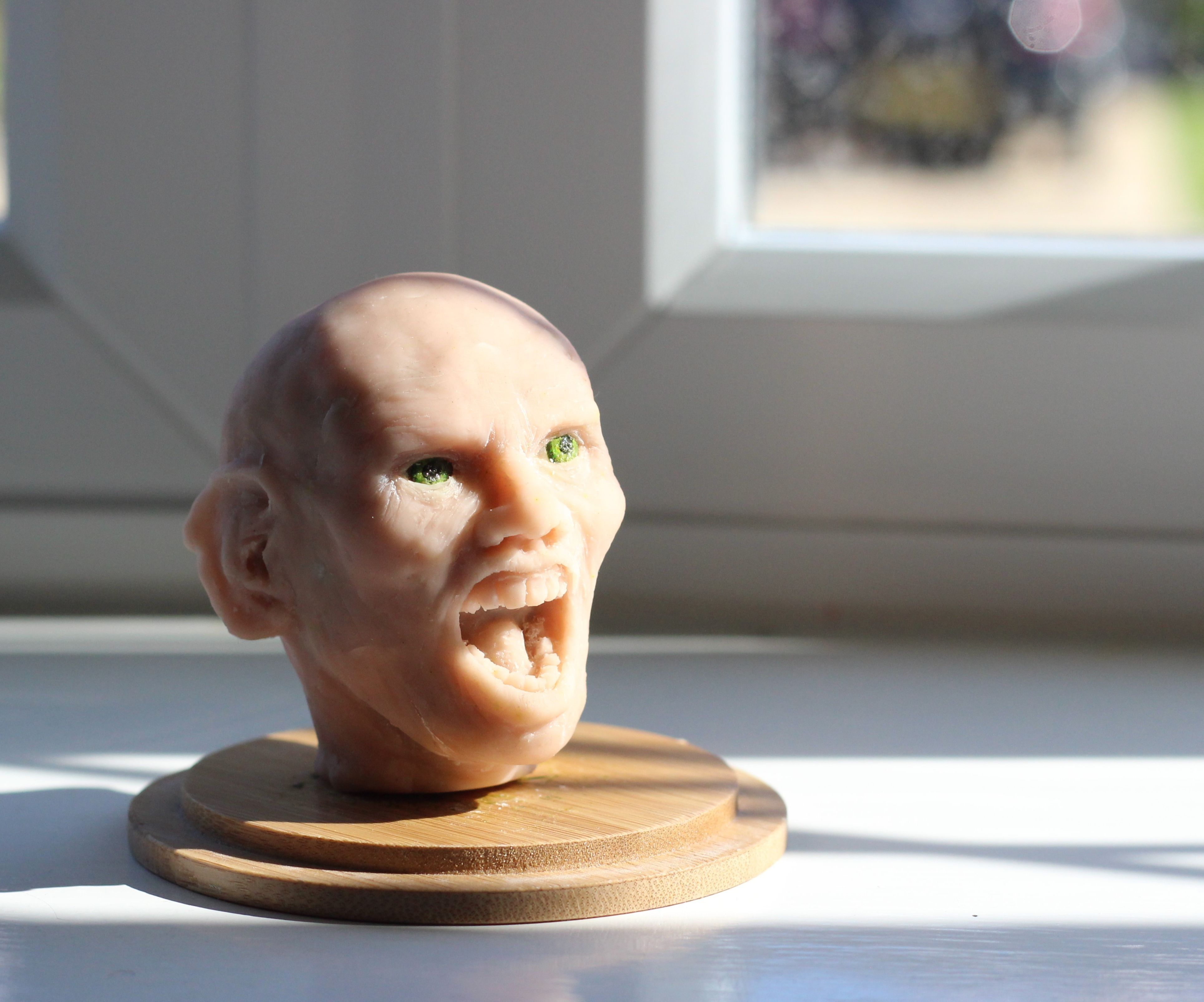 Sculpting a Character With Realistic Eyes.