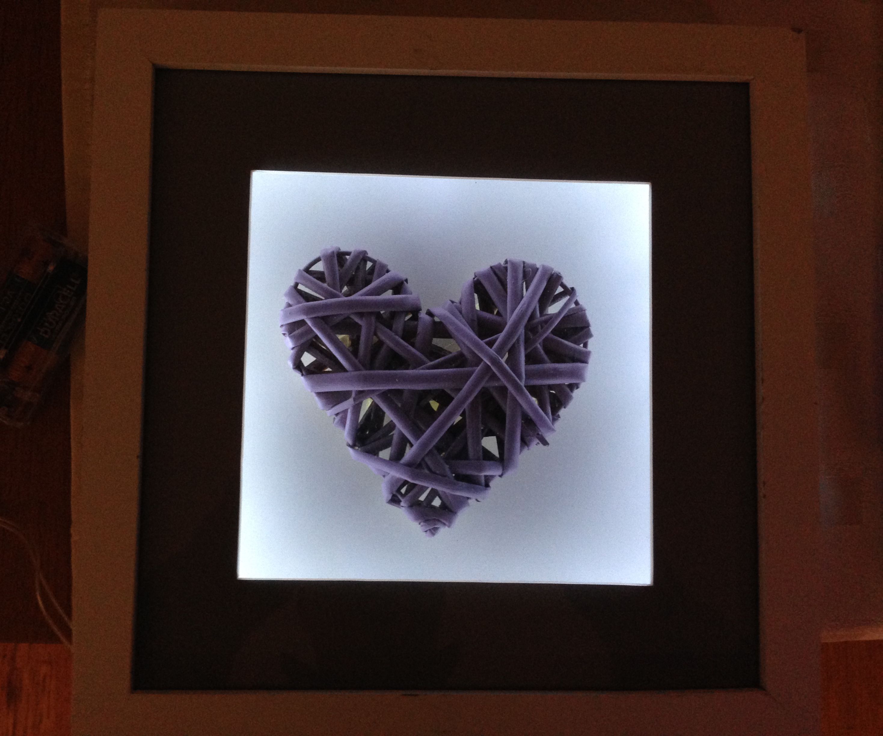 Back Light a Frame